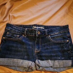 Aeropostale Dark Blue Jean Shorts